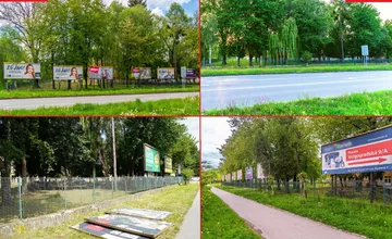 FOTO: Z pozemkov PSK miznú desiatky billboardov, dole išli aj predvolebné kampane politikov