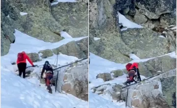 VIDEO: Nezodpovední rodičia riskovali život 9-mesačného dieťaťa, bez výstroja a v ťažkých podmienkach uviazli na Rysoch