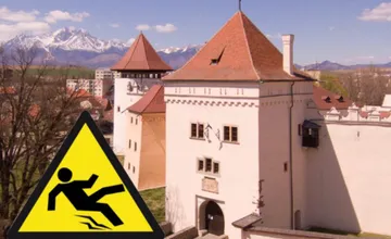 Na Kežmarský hrad sa aktuálne nedostanete. Dôvodom je počasie a nebezpečná námraza