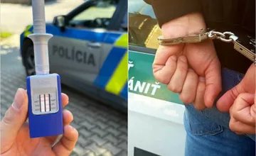 Sninčan nenafúkal ale test na drogy takmer vybuchol. Dva dni, dve kontroly, našli metamfetamín, amfetamín aj THC