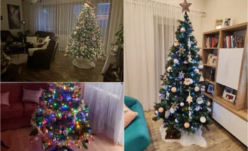 FOTO: Ako vyzerajú vianočné stromčeky východniarov? Toto sú kreatívne diela našich čitateľov, pobavia aj inšpirujú