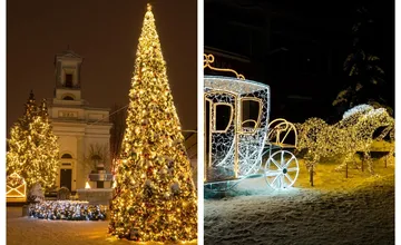 VIDEO: Ukážková vianočná výzdoba pod Tatrami nekončí. V Poprade bude obyvateľov a návštevníkov tešiť dlhšie