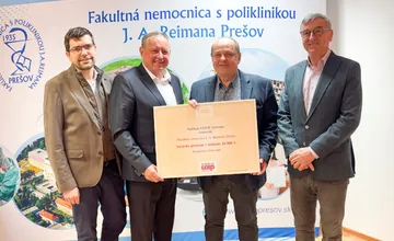 Nemocnica v Prešove má nový ultrazvuk, 10-tisícový dar má pomôcť rýchlej diagnostike