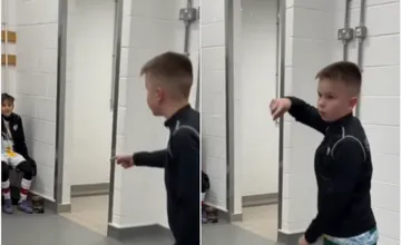 VIDEO: Mladý brankár z futbalovej akadémie v Prešove je hviezdou, jeho predzápasový príhovor sa šíri sociálnymi sieťami