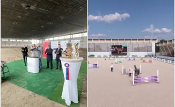 Stará 65-ročná hala v Prešove prechádza komplexnou rekonštrukciou. Prvá etapa jazdeckého centra má byť hotová do roka