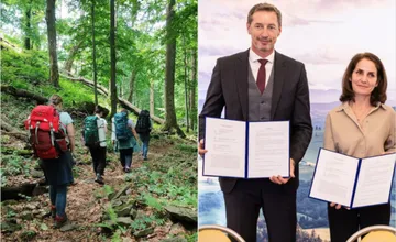 FOTO: Poloniny ako liek na stres? Kraj podpísal memorandum a chce z prírody spraviť nástroj zdravia