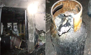 V Lemešanoch vybuchla plynová fľaša, požiar pripravil o strechu nad hlavou stovku ľudí, niektorí skončili v nemocnici