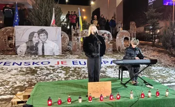 VIDEO: Od vraždy Jána Kuciaka a jeho snúbenice prešlo osem rokov, takto si ich spomienku uctili v Prešovskom kraji