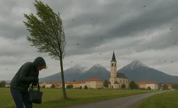 SHMÚ upozorňuje na vietor na horách. Víchrica v Prešovskom kraji môže dosiahnuť rýchlosť 160 km/h