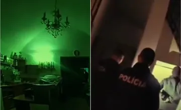 VIDEO: Zábery ako z akčného filmu! Nočný policajný zásah v Prešove skončil zadržaním muža