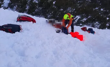 FOTO: Ďalší tragický pád lavíny vo Vysokých Tatrách. O život prišli dvaja Poliaci