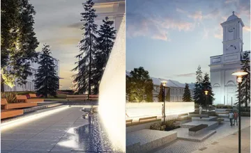 FOTO: Veľká rekonštrukcia námestia v Poprade by mala začať už čoskoro. Mesto odmieta dohady o zániku prevádzok