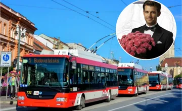V prešovskej MHD prekvapí dámy čoskoro džentlmen vo fraku. Dopravný podnik rozdá k MDŽ stovky karafiátov