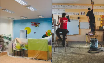 FOTO: Pozrite sa, ako vyzerá rekonštrukcia školy v Poprade za takmer pol milióna eur