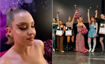 FOTO: Prešovské študentky ovládli medzinárodnú súťaž vo Varšave. Z Make-up Championships si priniesli zlato