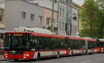 Na Sekčove nepremávali niekoľko hodín trolejbusy