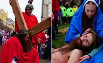 FOTO: V centre Prešova sa bude konať Živá krížová cesta. Veriaci sa spoločne zamyslia nad poslednou cestou Ježiša Krista