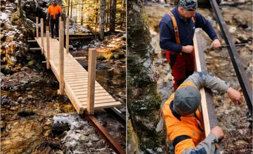 FOTO: Dobre správy pre turistov. V Juráňovej doline v Tatrách vyrastie nový most, otvorí sa už čoskoro