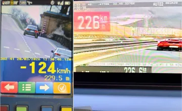 FOTO: Cestní piráti opäť brázdia prešovské cesty. Vodič letel 124 km/h v obci, ďalší si diaľnicu pomýlil s okruhom