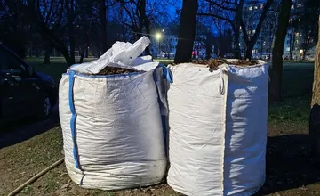 Kuriózna krádež v Prešove. Niekto sa ulakomil na dve ťažké vrecia plné mokrého lístia