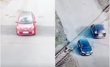 VIDEO: Na železniciach prebieha veľká kontrola. Prešovská polícia upozorňuje, že vodiči ignorujú signalizáciu