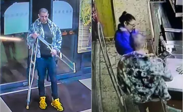 FOTO: Dvojica vykradla prenajatý byt v Trnave. Polícia pátra po mužovi o barlách, pochádza z okresu Kežmarok