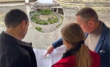 FOTO: Mesto Prešov mení školu na zelenú učebňu. Átrium na ZŠ Sibírska čaká veľká premena za tisíce eur