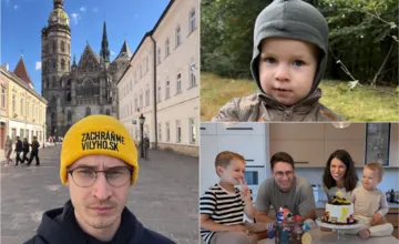 VIDEO: Východniar Richard prejde naprieč Slovenskom pešo 429 km. Hľadá milión ľudí, ktorí mu pomôžu  zachrániť synčeka