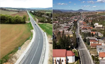 FOTO: Pri Prešove bola ukončená rozsiahla rekonštrukcia za takmer 2,5 milióna eur. Kraj avizuje ďalšiu obnovu cesty