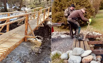 FOTO: Jar v Tatrách prináša novinky pre turistov. Nový mostík aj rozkvitajúca botanická záhrada lákajú návštevníkov