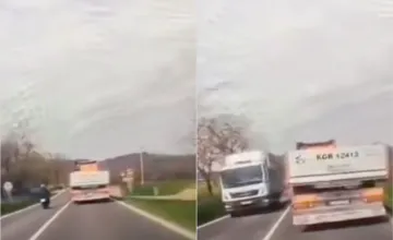 VIDEO: Veľká akcia poriadne nezačala, policajti v Prešovskom kraji už mali čo robiť. Takto jazdil nezodpovedný motorkár