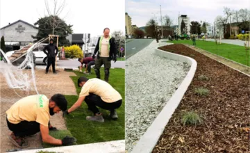 FOTO: V Humennom pribúda zeleň aj nové pravidlá. Pozor, tadiaľto chodci už prechádzať nemôžu