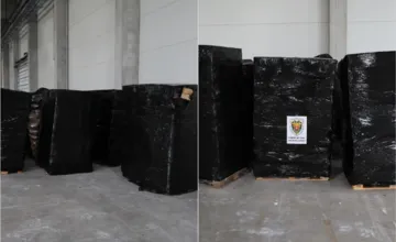 FOTO: V Levoči zaistili viac ako 6 ton materiálu určeného na výrobu tabaku. Škoda na dani presahuje milión eur