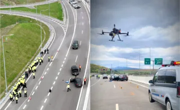 FOTO: Polícia zverejnila zábery z dramatickej akcie na R4. Presnosť a rýchlosť rozhodujú o životoch, odkazuje polícia