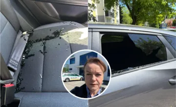 FOTO: Riaditeľke Nadácie Zastavme korupciu Zuzane Petkovej páchateľ v Bratislave zdemoloval auto, čelí vyhrážkam smrťou