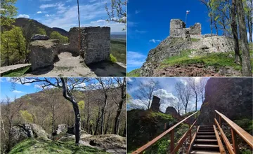 FOTO: V lesoch pri Ruskej Novej Vsi sa ukrýva Soľnohrad s búrlivou históriou, schovaný v lesoch láka na výlet