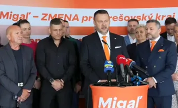 VIDEO: Minister Samuel Migaľ ohlásil kandidatúru na župana Prešovského kraja, ohradil sa voči protikandidátovi