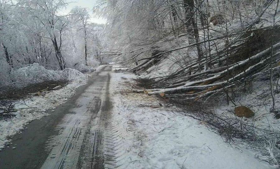 Víkendové sneženie na východe Slovenska, foto 4