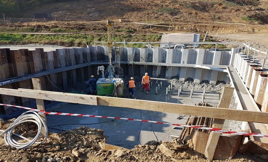 Aktuálne fotografie z výstavby západného obchvatu D1 Prešov, západ - Prešov, juh, foto 1