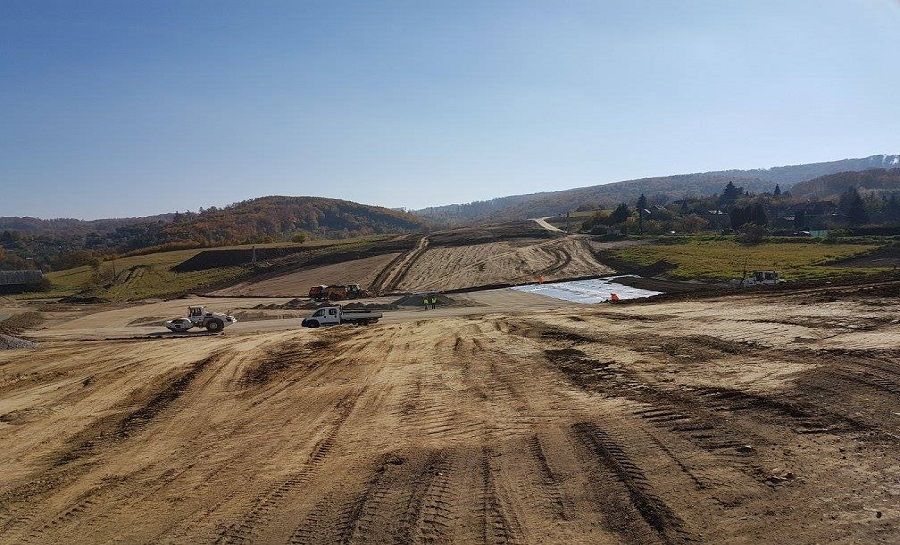Aktuálne fotografie z výstavby západného obchvatu D1 Prešov, západ - Prešov, juh, foto 2