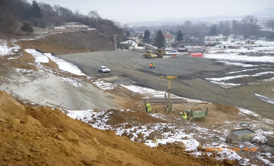 Aktuálne fotografie z výstavby západného obchvatu D1 Prešov, západ - Prešov, juh, foto 9