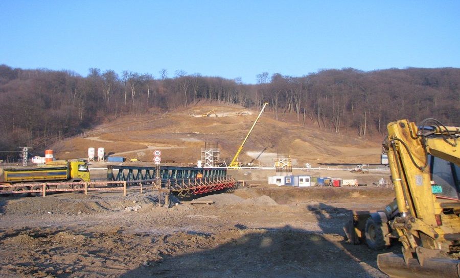 Aktuálne fotografie z výstavby západného obchvatu D1 Prešov, západ - Prešov, juh, foto 16