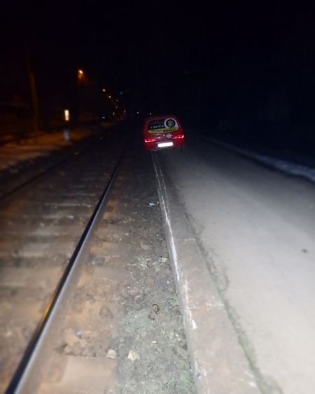 Auto na koľajisku Prešov-mesto, foto 3