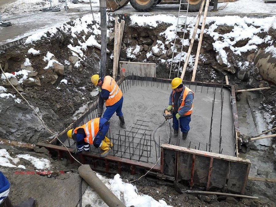 Výstavba D1 Prešov, západ - Prešov, juh, fotografie február 2018, foto 5