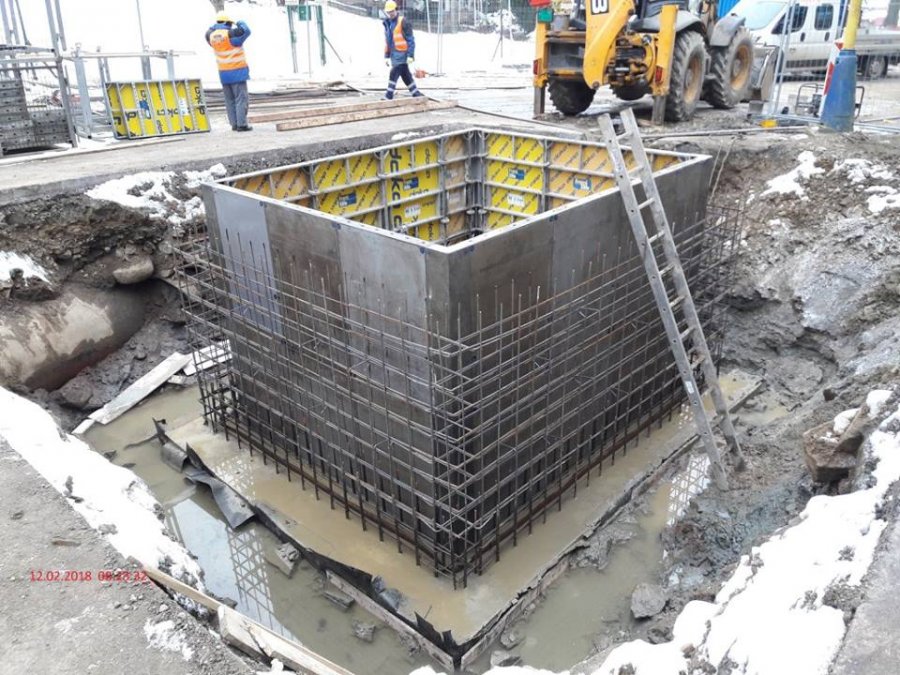 Výstavba D1 Prešov, západ - Prešov, juh, fotografie február 2018, foto 7