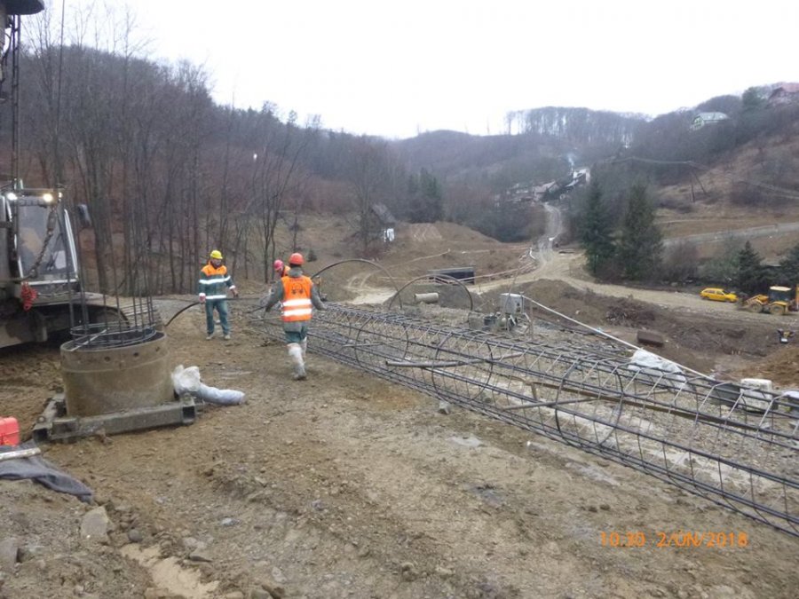 Výstavba D1 Prešov, západ - Prešov, juh, fotografie február 2018, foto 10