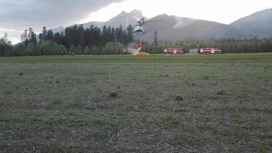 Rozsiahly požiar lesa vo Vysokých Tatrách, foto 8