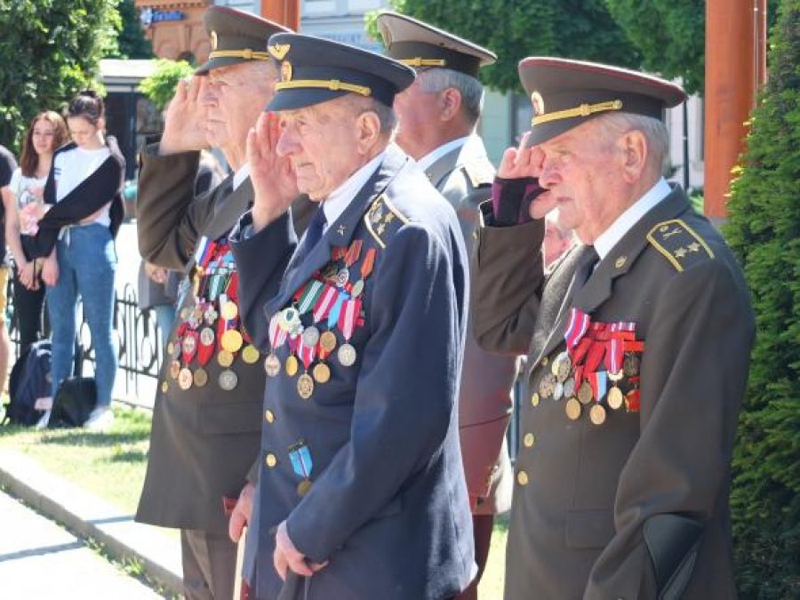 FOTO: 73. výročie ukončenia druhej svetovej vojny v Prešove, foto 4