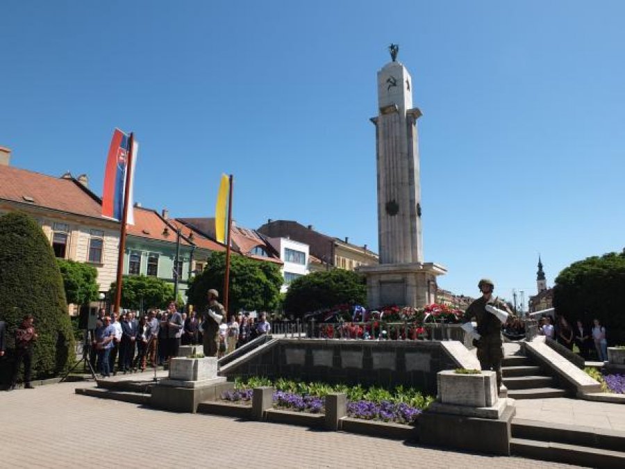 FOTO: 73. výročie ukončenia druhej svetovej vojny v Prešove, foto 7