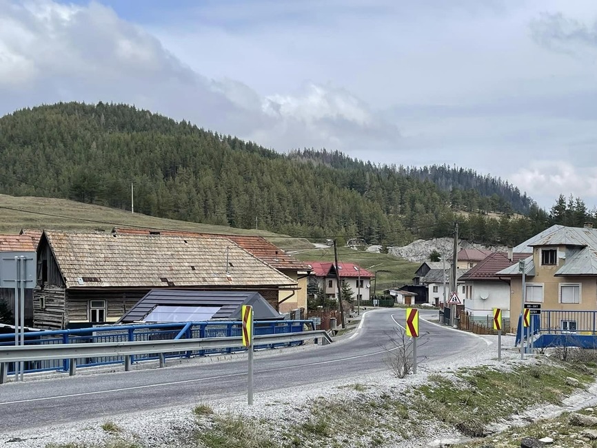 FOTO: Rekonštrukcia cesty prvej triedy I/66 Popová - Hranovnica v obci Vernár , foto 3